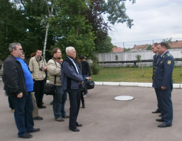 В Чопском пограничном отряде прошла встреча с журналистами