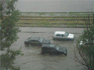 В течение 8 декабря по Закарпатью ожидается очень сильный дождь