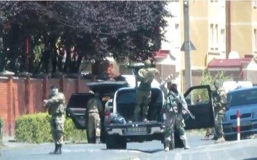 Видео самого начала инцидента в Мукачево опубликовал Мустафа Найем