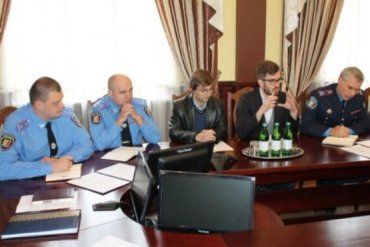На рабочем совещание областного управления милиции в Ужгороде