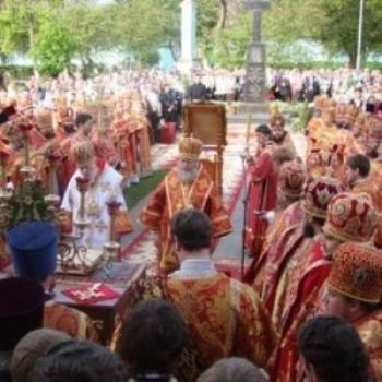 На праздновании 850-летия кафедрального собора Владимир-Волынского