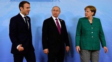 Известны детали переговоров по Украине между Меркель, Макроном и Путиным