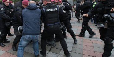 Полиция задержала 79 человек по факту массовой драки болельщиков в Киеве