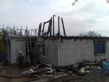 В Виноградовском районе в результате пожара погиб человек