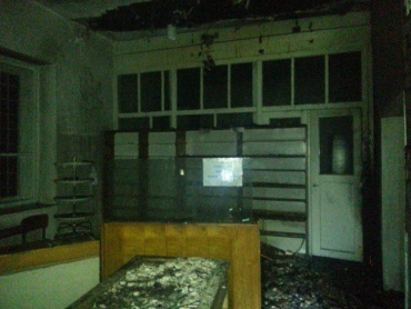 В селе Загатье Иршавского района аптека сгорела дотла, ничего не осталось