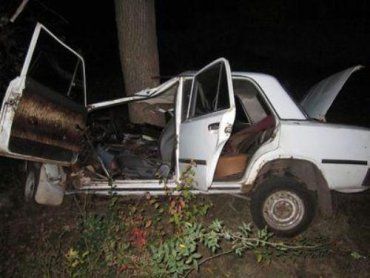 В Мукачево нашли угнанную машину разбитой вдребезги