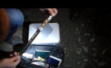 В Мукачево в машине «ВАЗ-2110» нашли наркотики и нож
