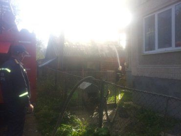 Пожарные спасли жилой дом от полного уничтожения