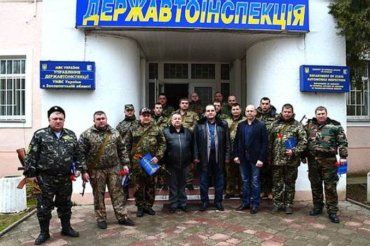 Сводный отряд сотрудников ГАИ Закарпатской области вернулся домой из зоны АТО