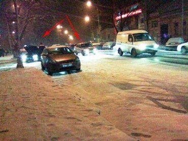 В Ужгороде много пробок из-за неочищенных дорог