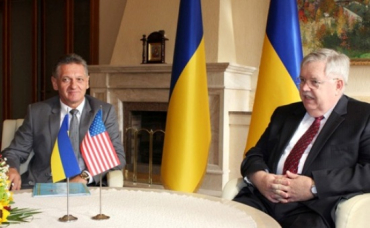 А.Ледида встретился с Послом США в Украине Джоном Ф.Теффтом