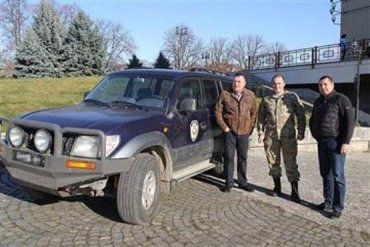 Вскоре боец 128 бригады из Закарпатья отправится с джипом в зону АТО