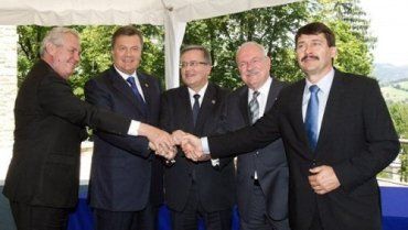 Президент Чехии наврочил Украине членство в Вышеградской "4"