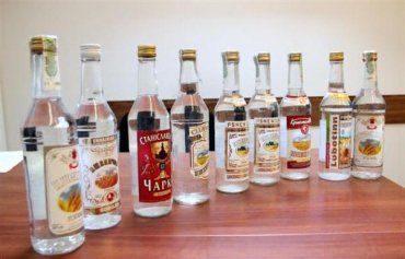 В Закарпатском крае участились случаи торговли алкогольного фальсификата