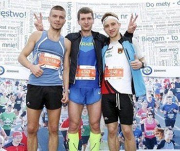 Дмитрий Терпай из Мукачево принял участие в Варшавском марафоне