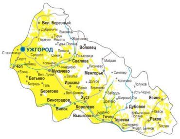 Как проголосовали в городах и районах Закарпатья