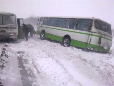 На Закарпатье отменили рейсы в горные населенные пункты
