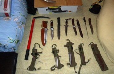 В Берегово изъяли арсенал незарегистрированного оружия