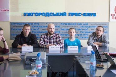 В Ужгородском пресс-клубе состоялась пресс-конференция организаторов марафона