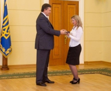 Янукович отметил Корбана, Иванчо, Яцыну, Михайлишина и др.