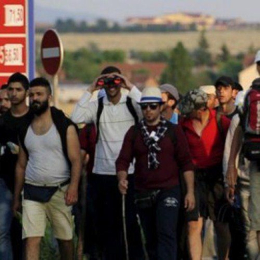Около четырех тысяч беженцев пересекли границу Венгрии в минувшую субботу