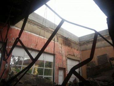 В Мукачевском Доме школьников обрушилась крыша, обошлось без жертв