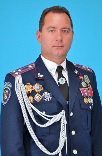 Начальник Хустского горотдела милиции полковник Василий Турдай
