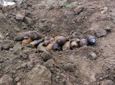В Закарпатской области обнаружили 28 боеприпасов времен войны