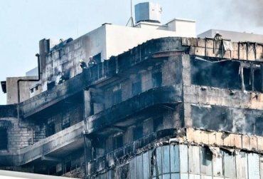 Тячевский район: в поселке Солотвино сгорел двухэтажный жилой дом