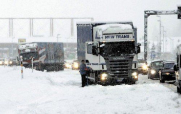 Страны Европы парализовало из-за сильного снегопада