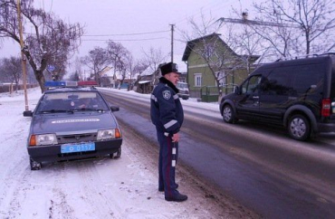 ГАИ Иршавского райотдела милиции работают в усиленном режиме