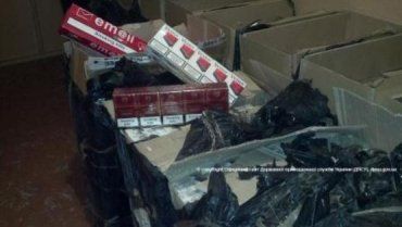 Пограничники за сутки задержали 38 ящиков контрабандных сигарет