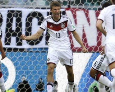 ЧМ-2014: Германия громит Португалию. Мюллер стал героем встречи
