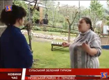 Хозяйка усадьбы в селе Терново на Тячевщине надеется на новых гостей-туристов