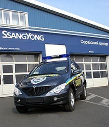 Автомобили Ssang Yong подошли нашей милиции