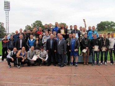 В Ужгороде состоялась спартакиада среди работников силовых структур