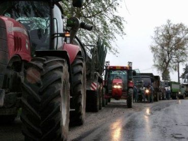 В Чехии прошел массовый протест фермеров