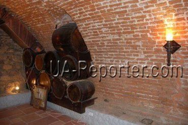 Дегустационный зал закарпатских вин в Ужгородском замке