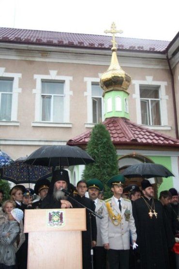 Освячення каплиці на території Мукачівського військового ліцею