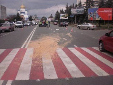 В Ужгороде автомобиль «Опель» сбил пешехода