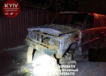 В Киеве устроили серию поджогов в ночь на 1 ноября