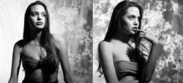 В возрасте 15-ти лет Анджелина Джоли снялась в своей первой фотосессии