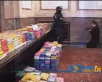 Полицейские обнаружили более 1200 килограммов кокаина