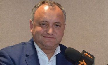Председатель Партии социалистов Молдовы Игорь Додон
