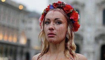 Femen попытались сорвать мероприятие и выступить против «женофобии»