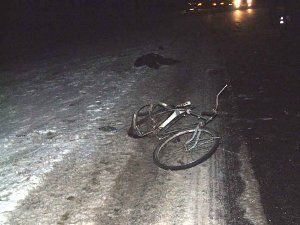 В Береговском районе ВАЗ-2107 снес велосипедиста по встречной полосе
