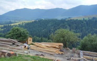 В Карпатских горах строят “Место Пути”