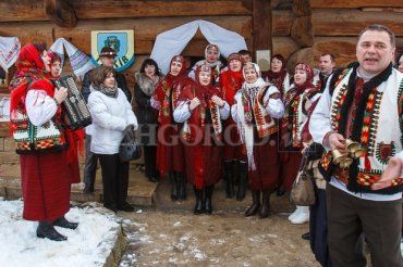 В Ужгороде состоялся областной фестиваль "Коляды в старом селе"