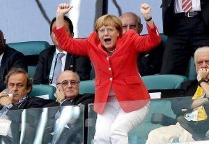 Ангела Меркель поболеет за своих на Маракане