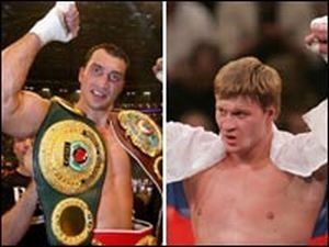 Владимир Кличко, владеющий титулами WBO и IBF, встретится на ринге с Александром Поветкиным